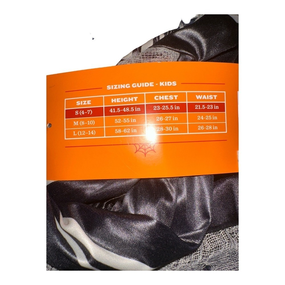Hyde & Eek Girls Mystical Bonees Skelton Halloween Costure, Small - Picture 5 of 7